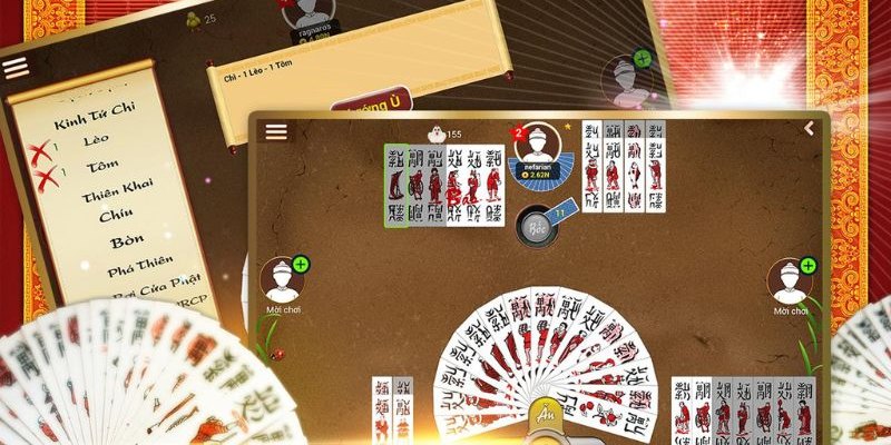 Bộ thuật ngữ trong cách chơi game bài Chắn 